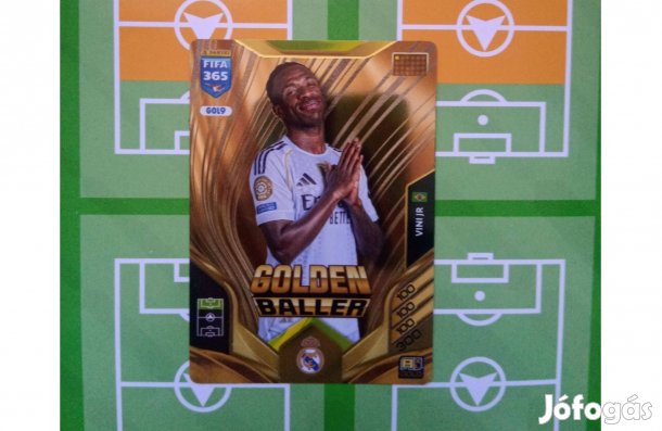 Vini Jr. (Real Madrid) Fifa 365 2026 Golden Baller Top Master kártya