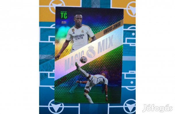 Vinicius Jr Alaba Magic Mix Panini Top Class 2024 focis kártya