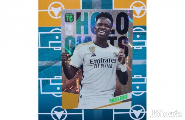 Vinicius Junior Holo Giant Top Class 2024 focis kártya