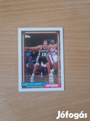 Vinny Del Negro Topps 1992-93 #365 kosaras kártya