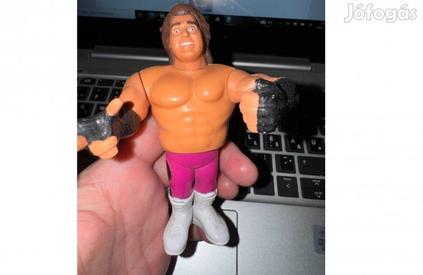 Vintage 1991 Titan Sports 11 cm (eredeti) Ritkaság! Bret "The Hitman"