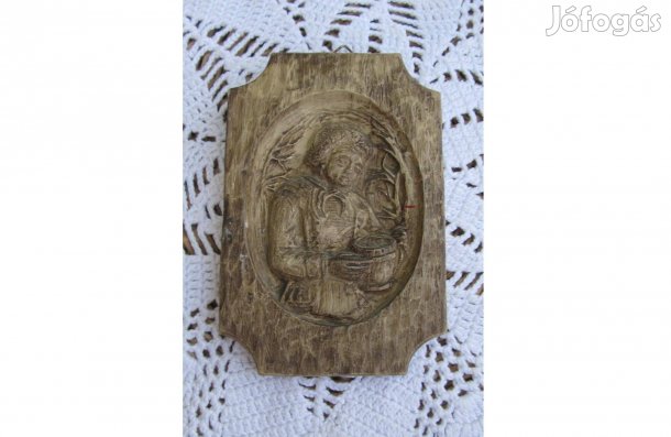 Vintage 3D hatású polirezin kép