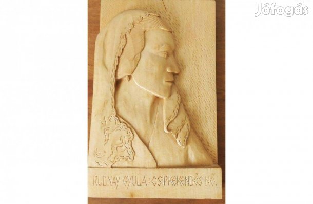 Vintage Dombor, faragott, fa Falikép