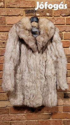 Vintage Ezüstróka bunda