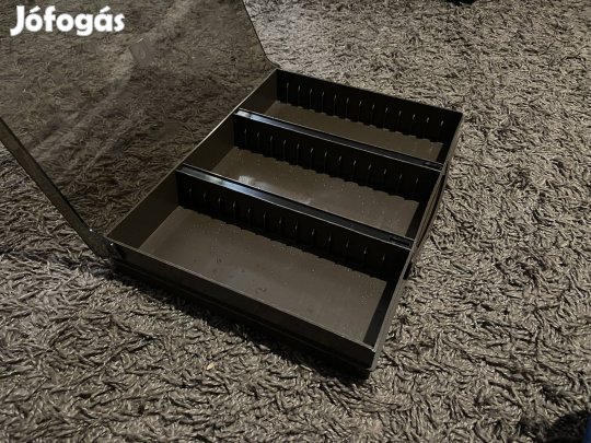 Vintage Kazetta Tartó egy igazi ritkaság Állapota is igen baráti 