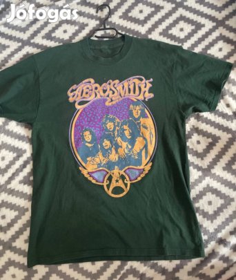 Vintage Merch Aerosmith póló L