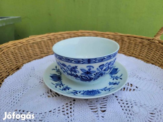 Vintage Winterling Bavaria hagymamintás porcelán szószos tál