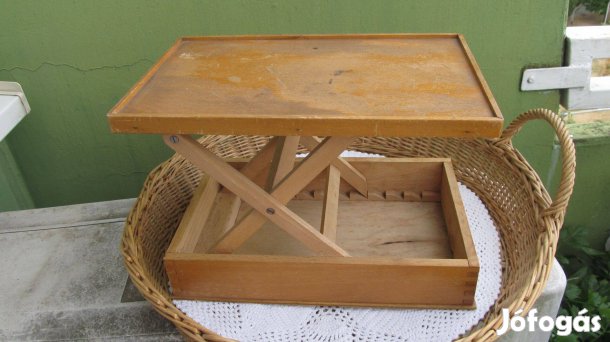 Vintage, fa vetítőgéptartó doboz -Ritkaság!