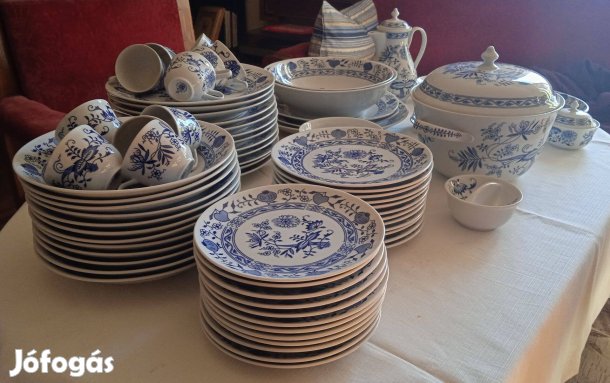 Vintage asztali porcelánkészlet