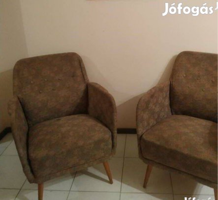 Vintage bútor fotel 2 db egyben