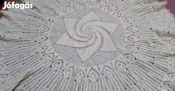 Vintage csipke terítő gyönyörű újszerű