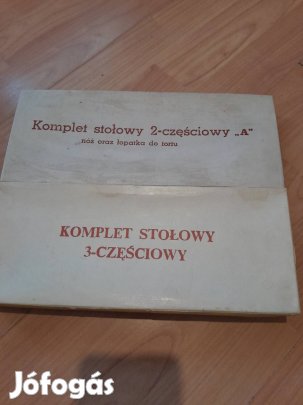 Vintage evőeszköz készlet