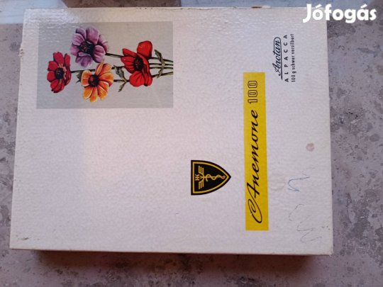 Vintage ezüstözött süteményes készlet díszdobozban 