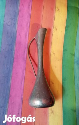 Vintage ezüstözött váza