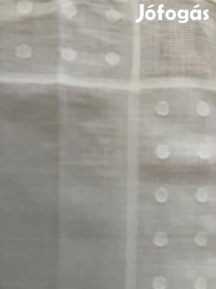 Vintage fehér elegáns zsebkendő