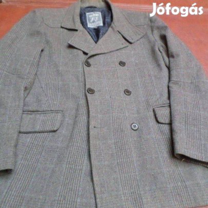 Vintage férfi Angol gyapjú kabát