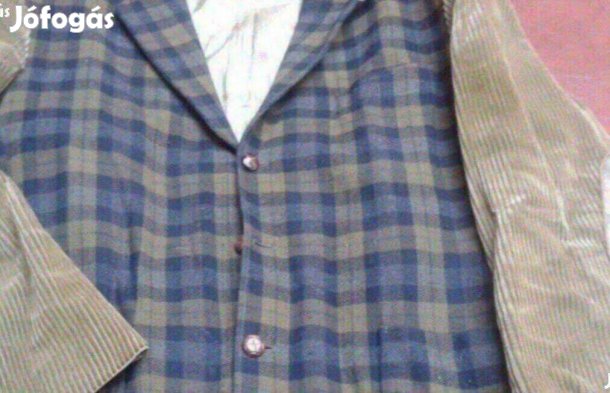 Vintage férfi gyapjú zakó