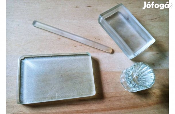 Vintage fogorvosi üveg eszközök