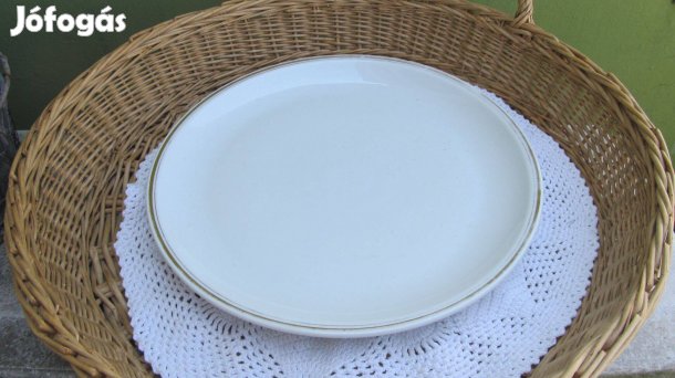 Vintage jelzett porcelán tálaló