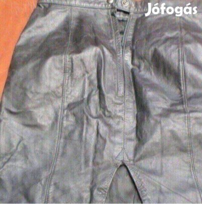 Vintage női szoknya bőrszoknya