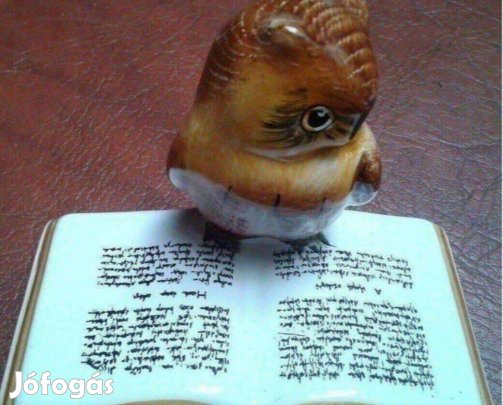 Vintage porcelán bagoly