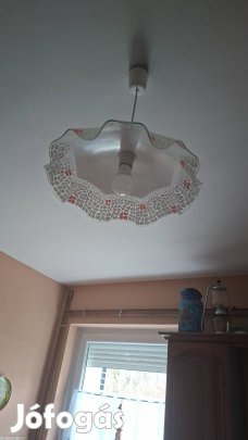Vintage porcelán lampa