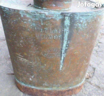 Vintage réz permetező gép kerti kisgép