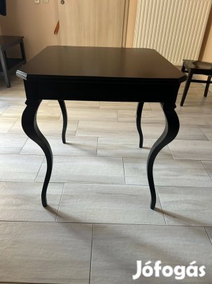 Vintage sötétbarna étkezőasztal