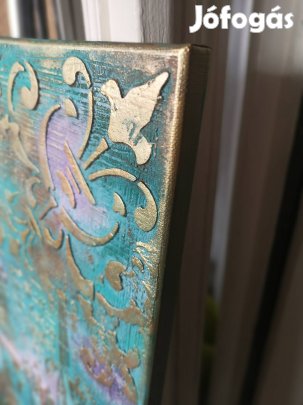 Vintage stílusú vászon kép 