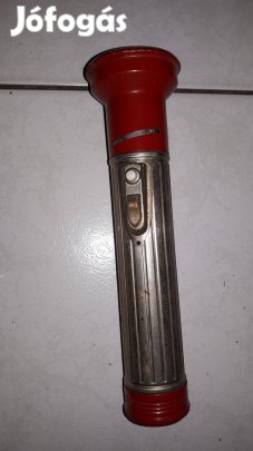 Vintage szovjet elemlámpa, zseblámpa, jedikard