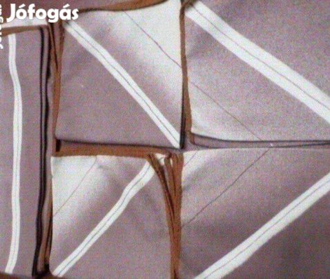 Vintage textíl terítő szalvéta Új Képcsarnok