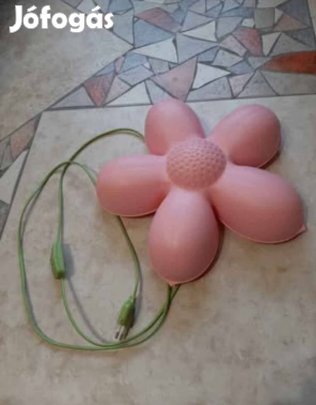 Virág alakú lámpa IKEA rózsaszín újszerű 