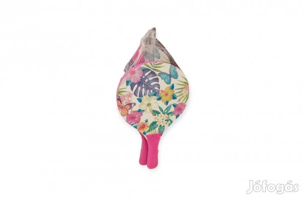 Virág mintás Ping-Pong készlet labdával