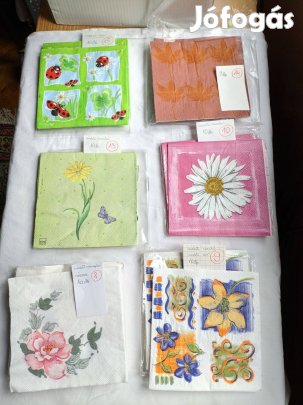 Virág szalvéta gyűjtemény