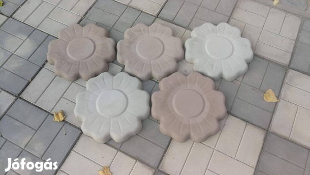 Virág tipegő járdalap