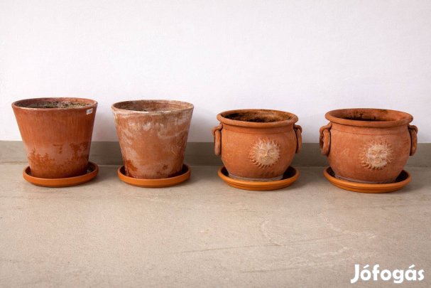 Virágcserép terrakotta