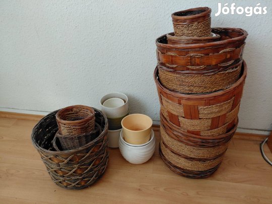 Virágkaspók eladók