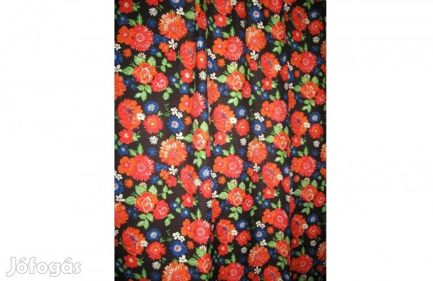 Virágmintás dekor-szövet