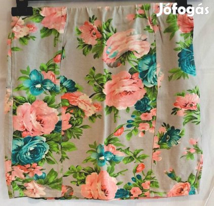 Virágmintás miniszoknya