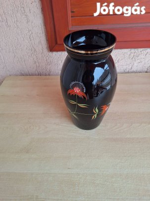 Virágmintás nagyméretű váza