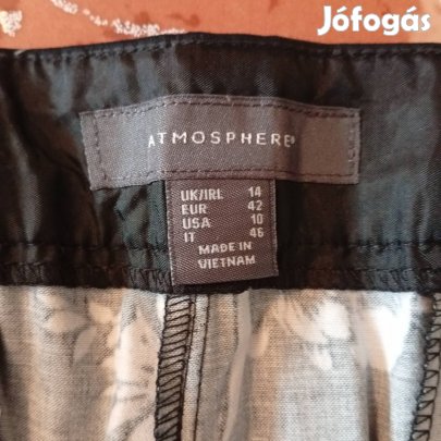 Virágmintás vékony nadrág