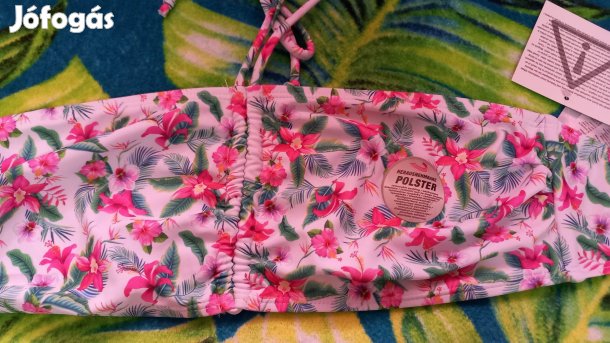 Viragos bikini felso, XL, uj