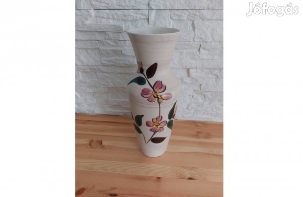 Virágos padlóváza , szép állapotban. 40 cm magas