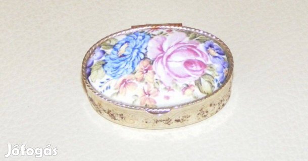 Virágos szelence, dobozka