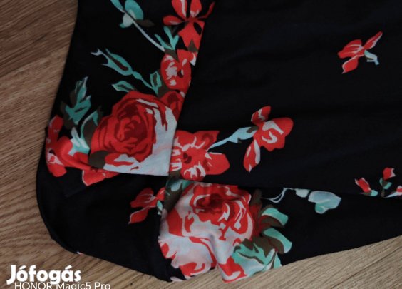 Virágos vékony női kardigán