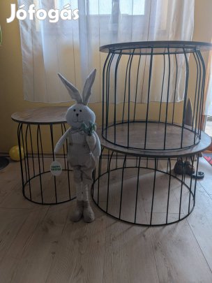 Virágtartó készlet, három talp, három fedlap