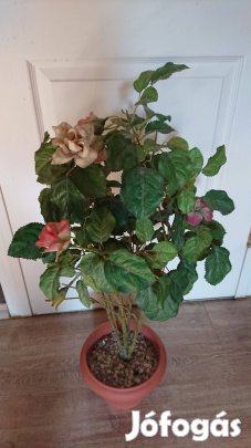 Virágzó cserepes művirág fa eladó