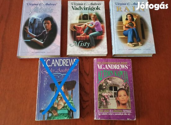 Virginia C. Andrews könyvcsomag / 4 db könyv