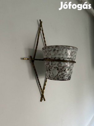 Virgtartó - réz hatású