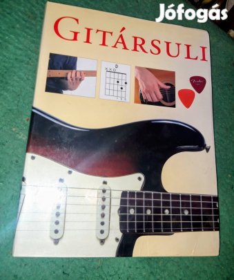 Virtuóz gitár játék színes kemény kötésű 